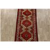 Image 3 : A WOOL HAND KNOTTED ARDEBIL RUG RUNNER.