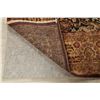 Image 10 : A WOOL HAND KNOTTED FLORAL ORIENTAL AREA RUG.