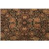 Image 3 : A WOOL HAND KNOTTED FLORAL ORIENTAL AREA RUG.