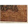 Image 5 : A WOOL HAND KNOTTED FLORAL ORIENTAL AREA RUG.