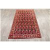 Image 2 : A WOOL HAND KNOTTED ORIENTAL AREA RUG.