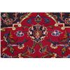 Image 6 : A WOOL HAND KNOTTED FLORAL ORIENTAL AREA RUG.