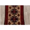 Image 3 : A WOOL HAND KNOTTED BALOUCH AREA RUG.