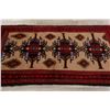 Image 8 : A WOOL HAND KNOTTED BALOUCH AREA RUG.