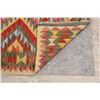 Image 10 : A WOVEN HAND KNOTTED ORIENTAL KILIM.