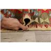 Image 12 : A WOVEN HAND KNOTTED ORIENTAL KILIM.