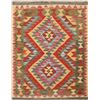 Image 1 : A WOVEN HAND KNOTTED ORIENTAL KILIM.
