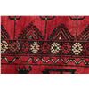 Image 7 : A WOOL HAND KNOTTED BALOUCH ORIENTAL AREA RUG.