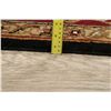 Image 11 : A WOOL HAND KNOTTED FLORAL ORIENTAL AREA RUG.