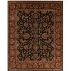 Image 1 : A WOOL HAND KNOTTED FLORAL ORIENTAL AREA RUG.