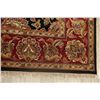 Image 6 : A WOOL HAND KNOTTED FLORAL ORIENTAL AREA RUG.