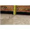 Image 11 : A WOOL HAND KNOTTED FLORAL ORIENTAL AREA RUG.