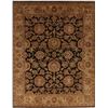 Image 1 : A WOOL HAND KNOTTED FLORAL ORIENTAL AREA RUG.