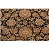 Image 4 : A WOOL HAND KNOTTED FLORAL ORIENTAL AREA RUG.