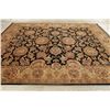 Image 9 : A WOOL HAND KNOTTED FLORAL ORIENTAL AREA RUG.