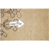 Image 11 : A WOOL HAND KNOTTED FLORAL ORIENTAL AREA RUG.