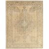 Image 1 : A WOOL HAND KNOTTED FLORAL ORIENTAL AREA RUG.