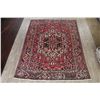 Image 2 : A WOOL HAND KNOTTED ORIENTAL AREA RUG.