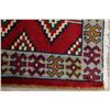 Image 12 : A WOOL HAND KNOTTED MALAYER ORIENTAL RUG.