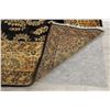 Image 10 : A WOOL HAND KNOTTED FLORAL ORIENTAL AREA RUG.