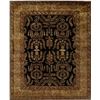 Image 1 : A WOOL HAND KNOTTED FLORAL ORIENTAL AREA RUG.
