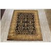 Image 2 : A WOOL HAND KNOTTED FLORAL ORIENTAL AREA RUG.