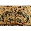 Image 5 : A WOOL HAND KNOTTED FLORAL ORIENTAL AREA RUG.