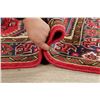 Image 12 : A WOOL HAND KNOTTED ORIENTAL AREA RUG.