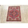 Image 2 : A WOOL HAND KNOTTED ORIENTAL AREA RUG.