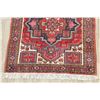 Image 5 : A WOOL HAND KNOTTED ORIENTAL AREA RUG.