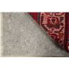 Image 10 : A WOOL HAND KNOTTED GABBEH ORIENTAL RUG.