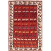 Image 1 : A WOOL HAND KNOTTED GABBEH ORIENTAL RUG.