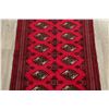 Image 3 : A WOOL HAND KNOTTED BALOUCH ORIENTAL AREA RUG.