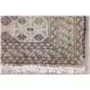 Image 6 : A WOOL HAND KNOTTED BALOUCH AREA RUG.