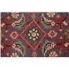 Image 4 : A WOOL HAND KNOTTED MEDALLION AREA RUG.