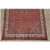 Image 7 : A WOOL HAND KNOTTED MEDALLION AREA RUG.