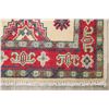 Image 5 : A WOOL HAND KNOTTED KAZAK ORIENTAL AREA RUG.