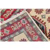 Image 9 : A WOOL HAND KNOTTED KAZAK ORIENTAL AREA RUG.