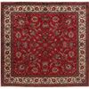 Image 1 : A WOOL HAND KNOTTED FLORAL ORIENTAL AREA RUG.