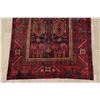 Image 4 : A WOOL HAND KNOTTED BJDJAR ORIENTAL RUG RUNNER.