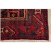 Image 5 : A WOOL HAND KNOTTED BJDJAR ORIENTAL RUG RUNNER.