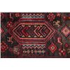 Image 8 : A WOOL HAND KNOTTED BJDJAR ORIENTAL RUG RUNNER.