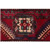Image 9 : A WOOL HAND KNOTTED BJDJAR ORIENTAL RUG RUNNER.