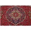 Image 4 : A WOOL HAND KNOTTED FLORAL ORIENTAL AREA RUG.