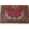 Image 5 : A WOOL HAND KNOTTED FLORAL ORIENTAL AREA RUG.