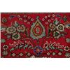 Image 7 : A WOOL HAND KNOTTED FLORAL ORIENTAL AREA RUG.