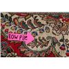 Image 8 : A WOOL HAND KNOTTED FLORAL ORIENTAL AREA RUG.