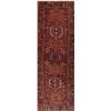 Image 1 : A WOOL HAND KNOTTED GHARAJEH ORIENTAL RUG RUNNER.