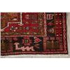 Image 4 : A WOOL HAND KNOTTED GHARAJEH ORIENTAL RUG RUNNER.