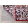 Image 10 : A WOOL HAND KNOTTED FLORAL ORIENTAL AREA RUG.